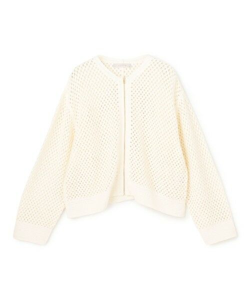 UNFILO / アンフィーロ カーディガン・ボレロ | クロシェレースニット ZIPカーディガン | 詳細6