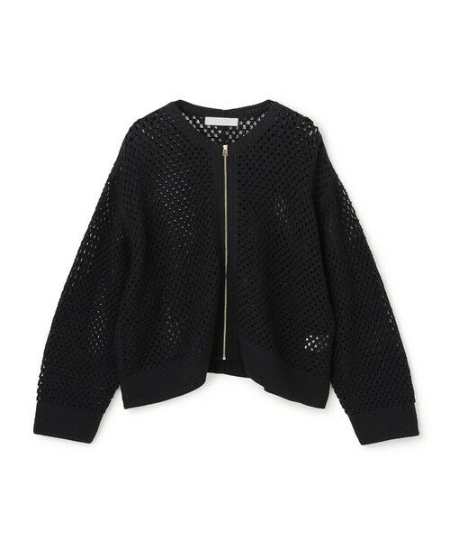 UNFILO / アンフィーロ カーディガン・ボレロ | クロシェレースニット ZIPカーディガン | 詳細18