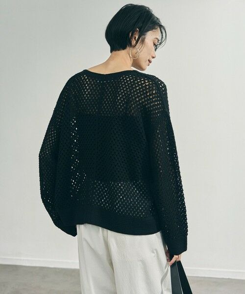 UNFILO / アンフィーロ カーディガン・ボレロ | クロシェレースニット ZIPカーディガン | 詳細15