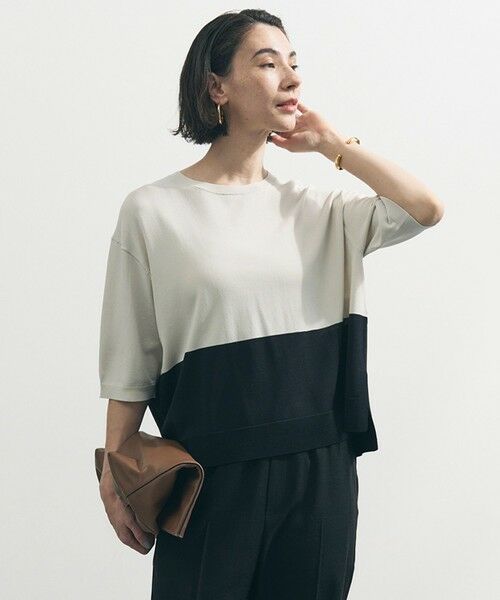 UNFILO / アンフィーロ ニット・セーター | スゴ機能美ニット ハーフスリーブ | 詳細8