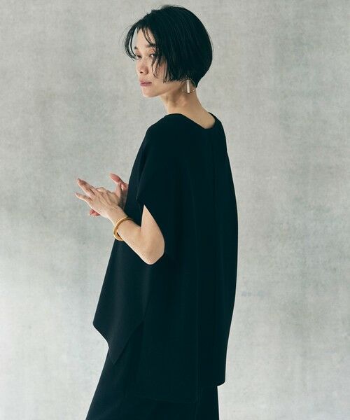 UNFILO / アンフィーロ ニット・セーター | 【WEB限定カラー】スゴ機能美ニット キーネック ジレ | 詳細8