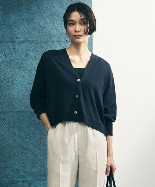 UNFILO / アンフィーロ カーディガン・ボレロ | イージーカーディガン クロップド | 詳細15