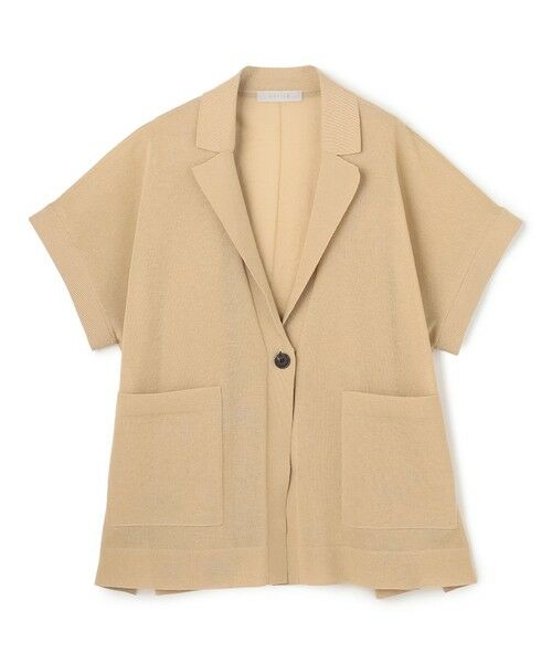 UNFILO / アンフィーロ ベスト | シアーフォルムニット ジャケットジレ | 詳細5