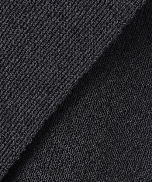 UNFILO / アンフィーロ ベスト | シアーフォルムニット ジャケットジレ | 詳細9