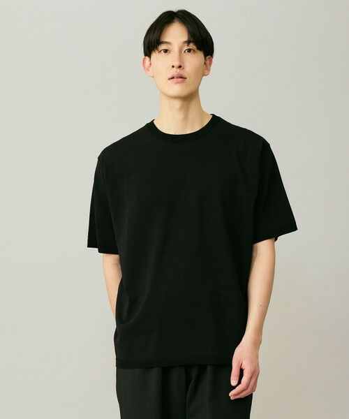 UNFILO / アンフィーロ ニット・セーター | アラエルアンチピリングニット クルー（ブラック）