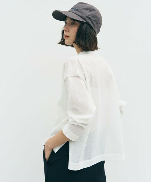 UNFILO / アンフィーロ ニット・セーター | シアーフォルムニット クルーネック | 詳細2