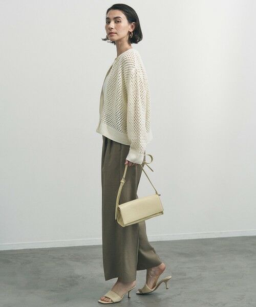 UNFILO / アンフィーロ カーディガン・ボレロ | クロシェレースニット ZIPカーディガン | 詳細4