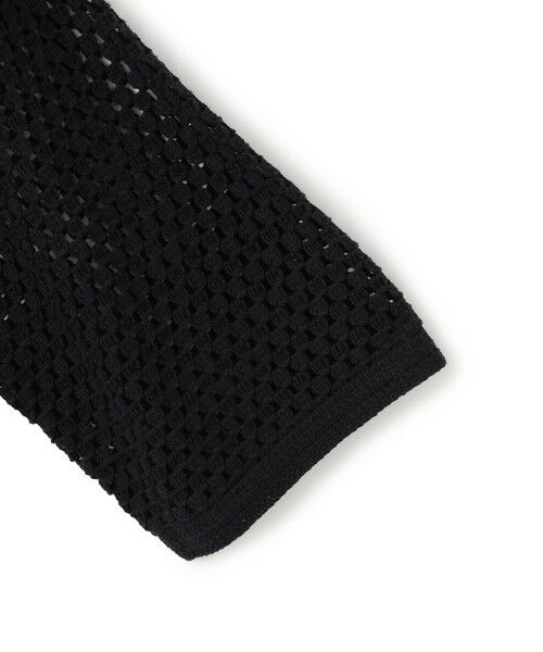 UNFILO / アンフィーロ ニット・セーター | クロシェレースニット ハーフスリーブ プルオーバー | 詳細9