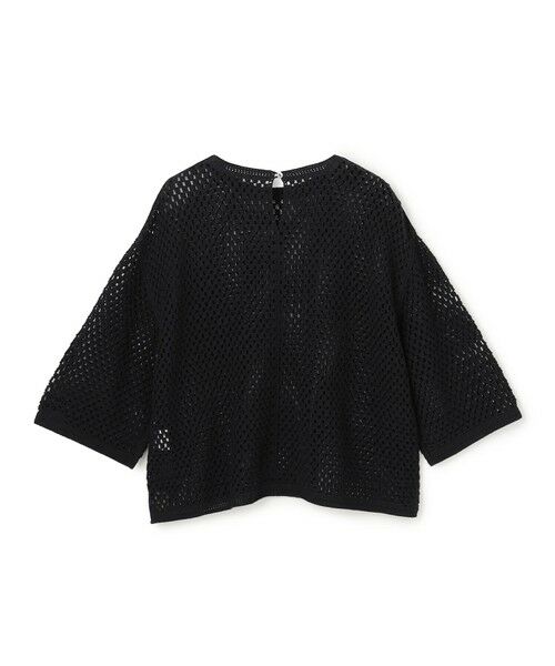 UNFILO / アンフィーロ ニット・セーター | クロシェレースニット ハーフスリーブ プルオーバー | 詳細11