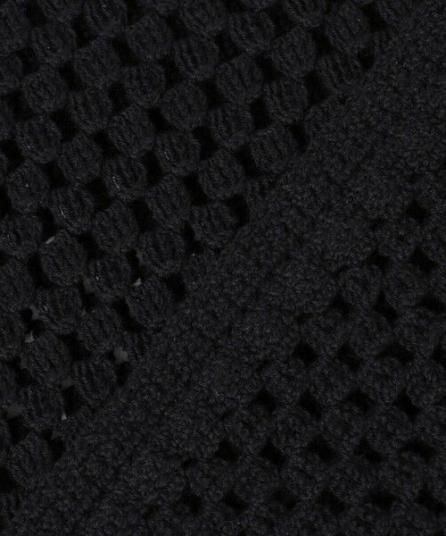 UNFILO / アンフィーロ ニット・セーター | クロシェレースニット ハーフスリーブ プルオーバー | 詳細13