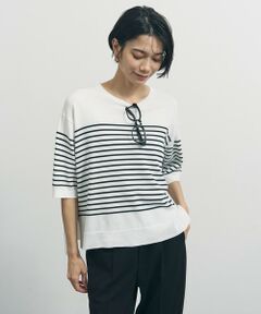 UNFILO / アンフィーロ ニット・セーター | スゴ機能美ニット ハーフスリーブ