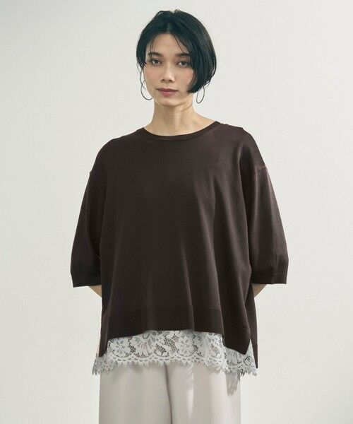 UNFILO / アンフィーロ ニット・セーター | スゴ機能美ニット ハーフスリーブ | 詳細1