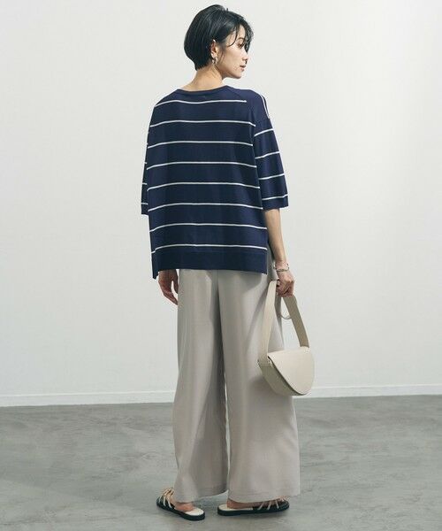 UNFILO / アンフィーロ ニット・セーター | スゴ機能美ニット ハーフスリーブ | 詳細15