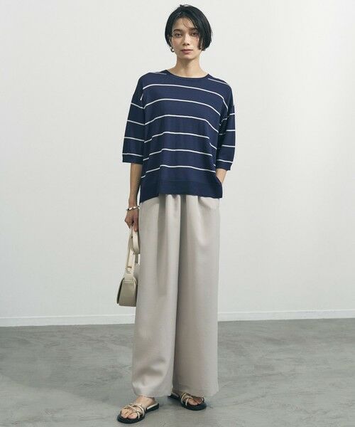 UNFILO / アンフィーロ ニット・セーター | スゴ機能美ニット ハーフスリーブ | 詳細14