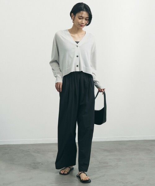 UNFILO / アンフィーロ カーディガン・ボレロ | イージーカーディガン クロップド | 詳細3