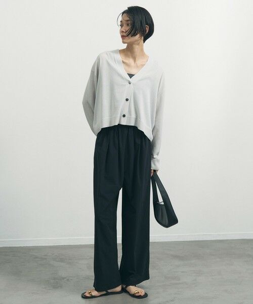 UNFILO / アンフィーロ カーディガン・ボレロ | イージーカーディガン クロップド | 詳細1