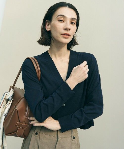 UNFILO / アンフィーロ カーディガン・ボレロ | イージーカーディガン クロップド | 詳細11