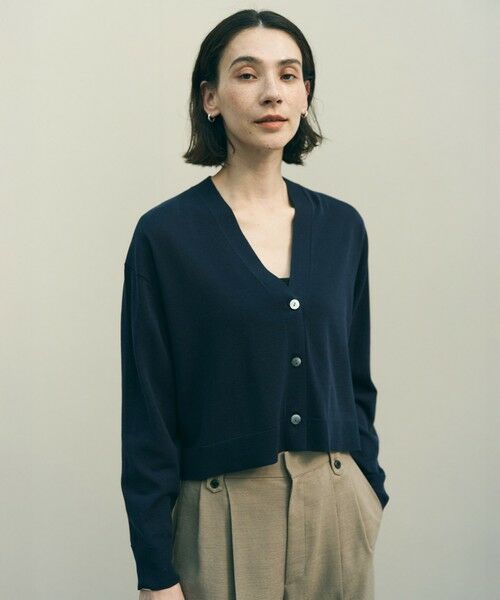 UNFILO / アンフィーロ カーディガン・ボレロ | イージーカーディガン クロップド | 詳細12