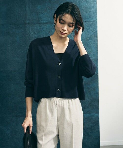 UNFILO / アンフィーロ カーディガン・ボレロ | イージーカーディガン クロップド | 詳細16