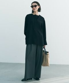 UNFILO / アンフィーロ その他パンツ | 【セットアップ着用可】マイビューティ 側章ワイドパンツ