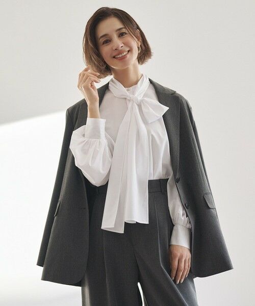 UNFILO / アンフィーロ その他パンツ | 【セットアップ着用可】マイビューティ 側章ワイドパンツ | 詳細3