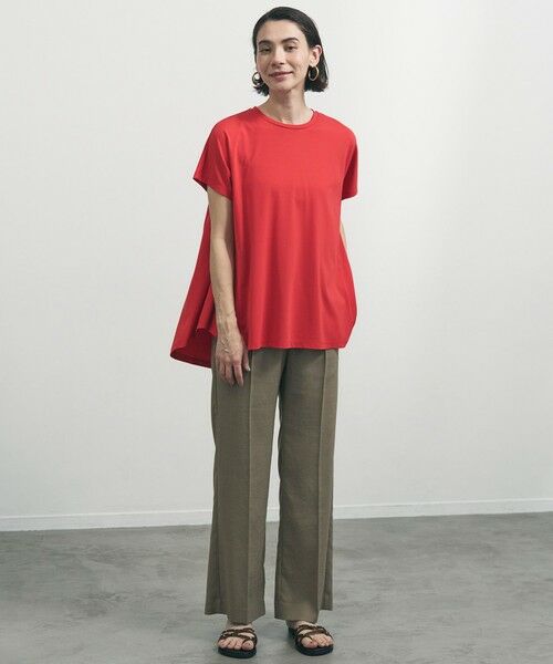 UNFILO / アンフィーロ その他パンツ | 【セットアップ着用可/ウエストゴム】TENNEN TOUCH セミフレア パンツ | 詳細4