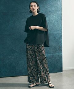 UNFILO / アンフィーロ その他パンツ | 【ウエストゴム】プリント イージーパンツ