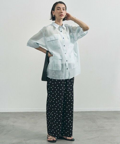 UNFILO / アンフィーロ その他パンツ | 【ウエストゴム】プリント イージーパンツ | 詳細1