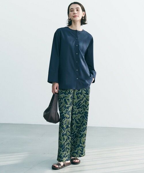 UNFILO / アンフィーロ その他パンツ | 【ウエストゴム】プリント イージーパンツ | 詳細4