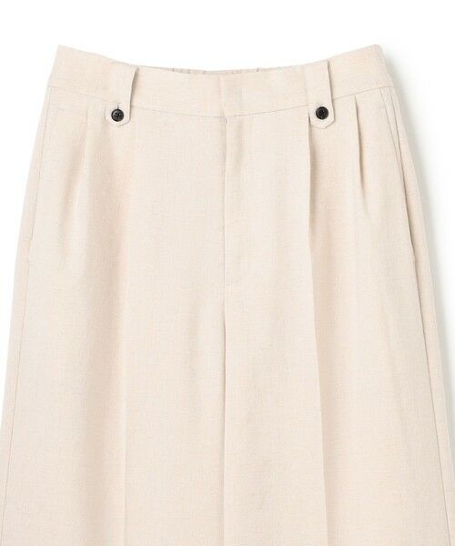 UNFILO / アンフィーロ その他パンツ | 【セットアップ着用可】TENNEN TOUCH タックワイドパンツ | 詳細5