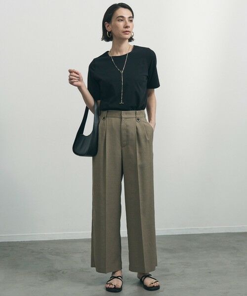 UNFILO / アンフィーロ その他パンツ | 【セットアップ着用可】TENNEN TOUCH タックワイドパンツ | 詳細14