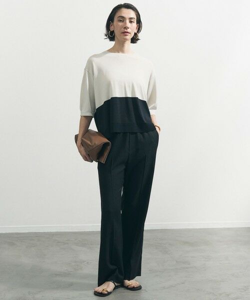 UNFILO / アンフィーロ その他パンツ | 【セットアップ着用可/ウエストゴム】TENNEN TOUCH セミフレア パンツ | 詳細10