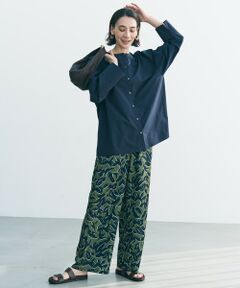 UNFILO / アンフィーロ その他パンツ | 【ウエストゴム】プリント イージーパンツ