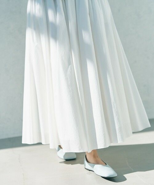 UNFILO / アンフィーロ ミニ・ひざ丈スカート | コットンローン ボリュームスカート | 詳細3