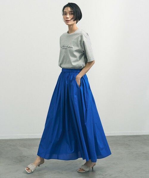 UNFILO / アンフィーロ ミニ・ひざ丈スカート | コットンローン ボリュームスカート | 詳細6