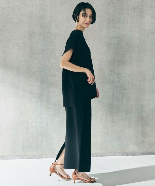 UNFILO / アンフィーロ ミニ・ひざ丈スカート | 【WEB限定カラー】スゴ機能美ニット Iラインスカート | 詳細6