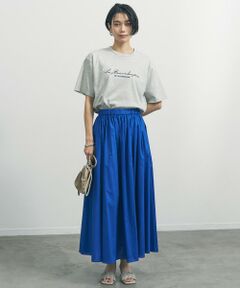 UNFILO / アンフィーロ ミニ・ひざ丈スカート | コットンローン ボリュームスカート