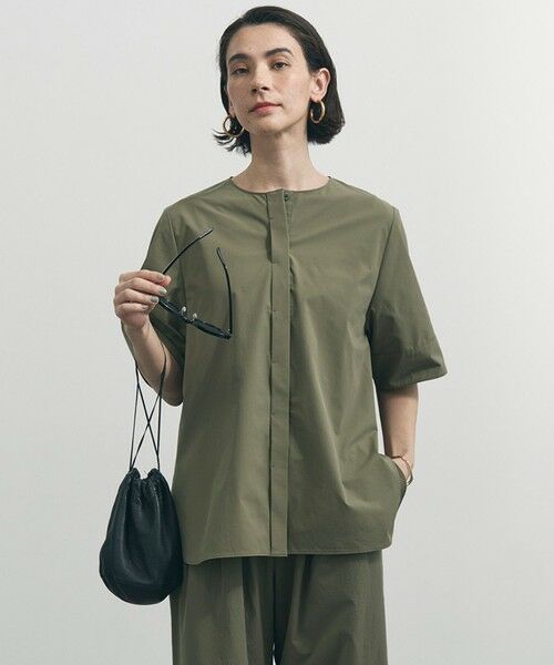 UNFILO / アンフィーロ シャツ・ブラウス | 【セットアップ着用可】FINE MOVE ブラウス | 詳細1