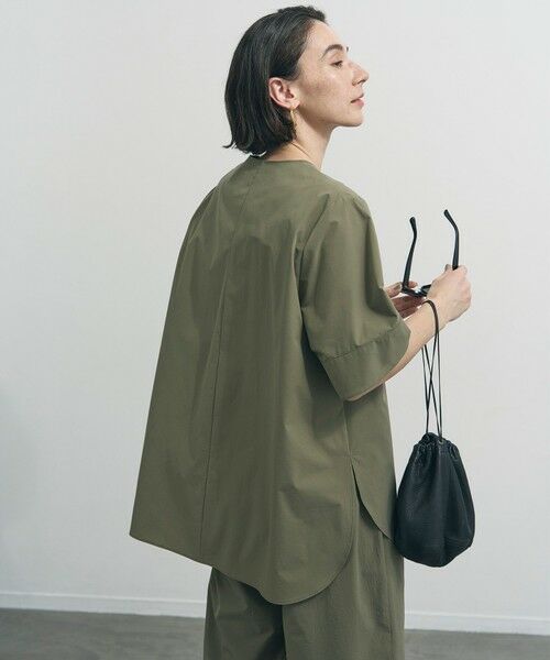 UNFILO / アンフィーロ シャツ・ブラウス | 【セットアップ着用可】FINE MOVE ブラウス | 詳細3