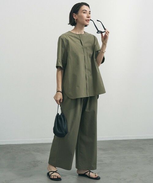 UNFILO / アンフィーロ シャツ・ブラウス | 【セットアップ着用可】FINE MOVE ブラウス | 詳細4