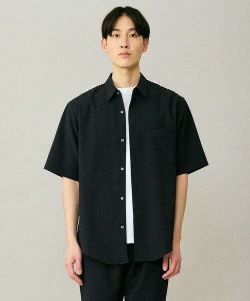 UNFILO / アンフィーロ シャツ・ブラウス | BREEZEMOVE 機能美シャツ（ネイビー）