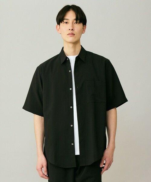 UNFILO / アンフィーロ シャツ・ブラウス | BREEZEMOVE 機能美シャツ（ブラック）