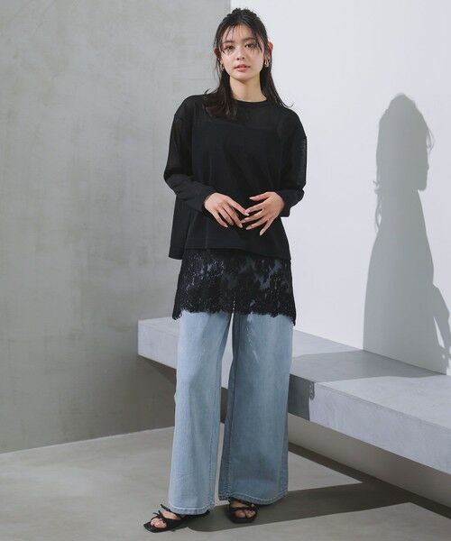 UNFILO / アンフィーロ キャミソール・チューブトップ | レースヘム キャミソール | 詳細8