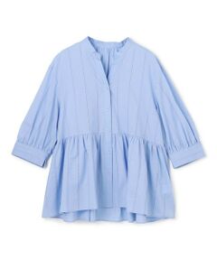 UNFILO / アンフィーロ シャツ・ブラウス | ペプラム ギャザーブラウス