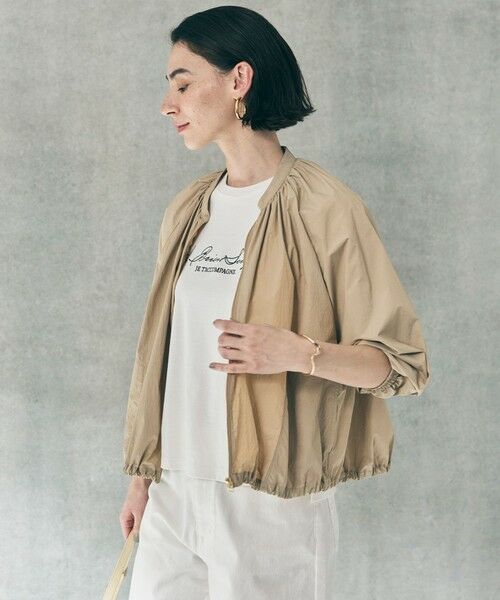 UNFILO / アンフィーロ ブルゾン | My everyday ブルゾン（ベージュ）