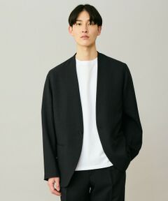 UNFILO / アンフィーロ ノーカラージャケット | ウーリーノ ノーカラージャケット