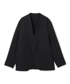 UNFILO / アンフィーロ ノーカラージャケット | ウーリーノ ノーカラージャケット