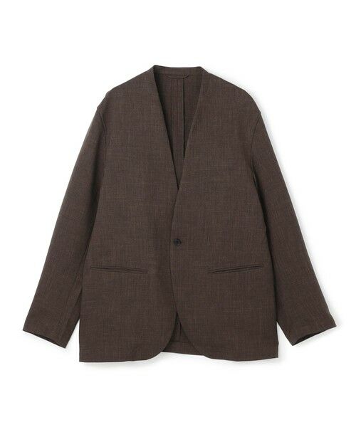 UNFILO / アンフィーロ ノーカラージャケット | ウーリーノ ノーカラージャケット | 詳細4