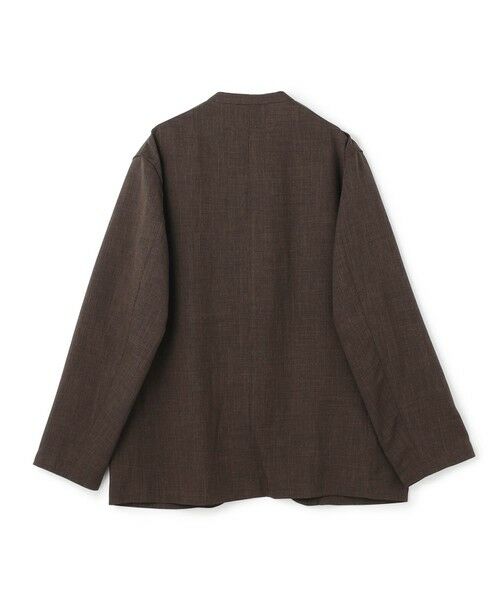 UNFILO / アンフィーロ ノーカラージャケット | ウーリーノ ノーカラージャケット | 詳細5