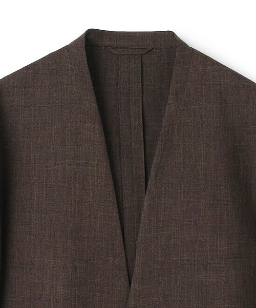 UNFILO / アンフィーロ ノーカラージャケット | ウーリーノ ノーカラージャケット | 詳細6